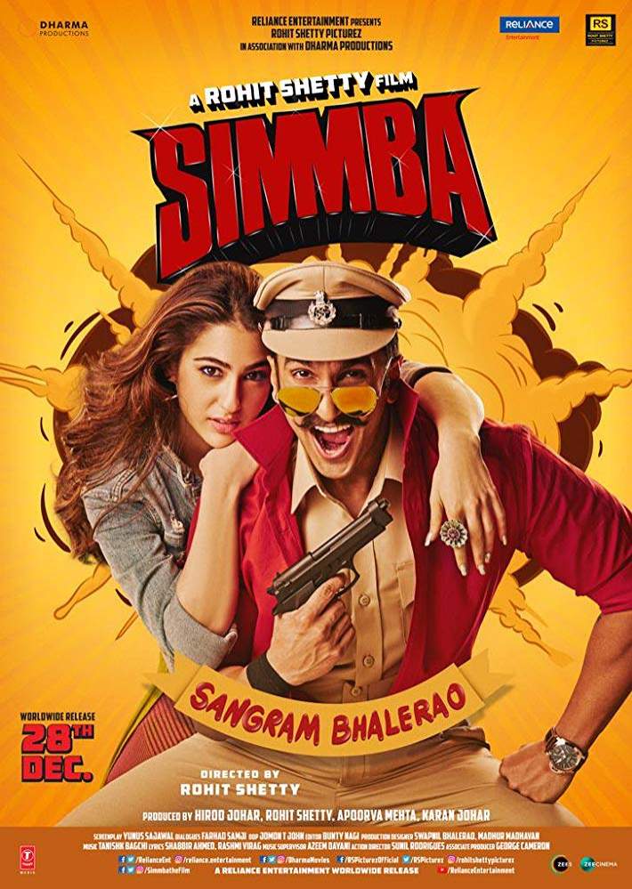 Simmba (2018) [Indian] Mp4 Download