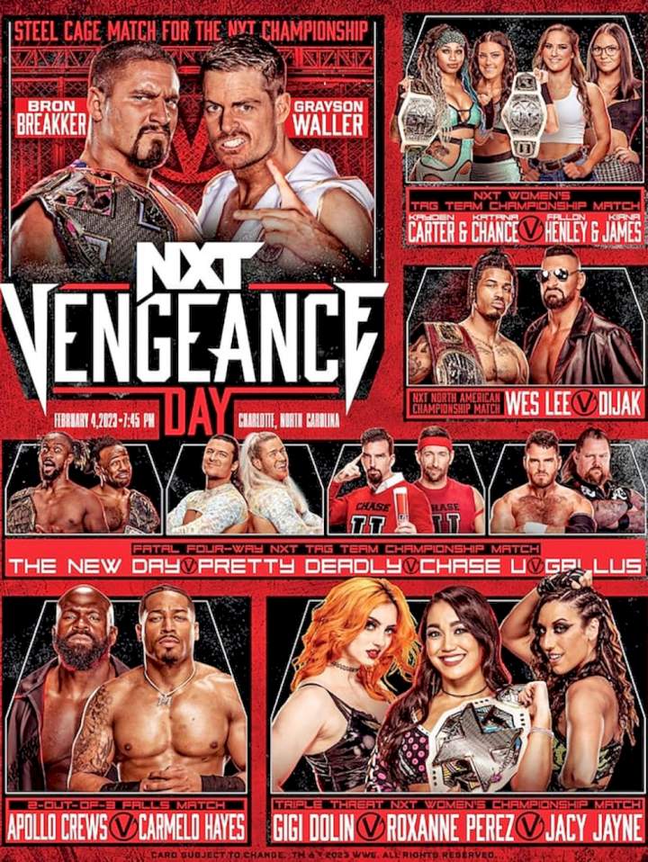 NXT Vengeance Day (2023) Mp4 Download